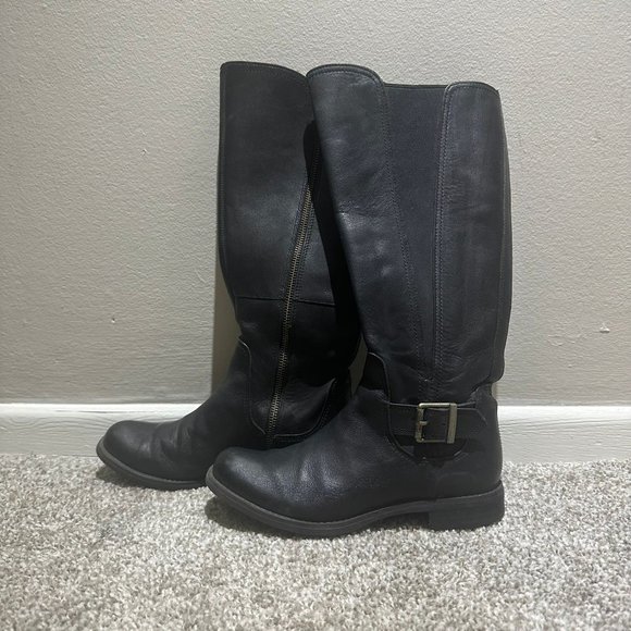 Timberland Women's Genuine leather boots timberland riding boots women Size 7 - Picture 7 of 9